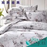 在飛比找Yahoo!奇摩拍賣優惠-【旭興寢具】TENCEL100%60支天絲萊賽爾纖維 雙人5