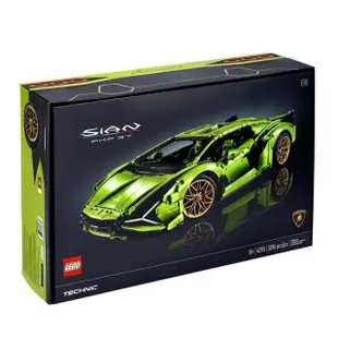 【LEGO 樂高】積木 藍寶堅尼 Lamborghini 1/8 FKP 37 油電雙門跑車 42115w(代理版)