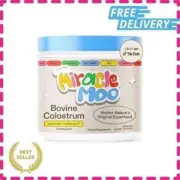Miracle Moo Mother Natures Bovine Colostrum grassfed+ immunolin Supplement 60 SV