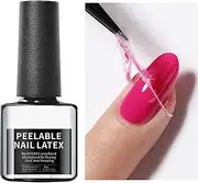 Nail Polish Barrier - 7ml Tape Peel Off For Nails | Latex Nail Polish Peel-Off Guard | Nail Polish Remover | Cuticle Protector For Nail Polish Application | Perfect For Salon Home Accessories