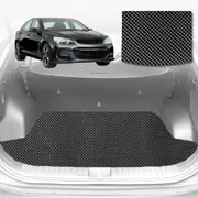 6D Diamond Car Boot Cargo Mat for Holden Commodore (VE)2007-2013 Sedan - Heavy Duty Carpet Liner