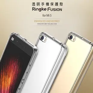 Rearth 小米 Mi 5 (Ringke Fusion) 保護殼(透明)