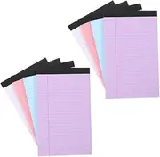 Tofficu Note Pad for Work 8 Books Legal Pad Paper Lined Notebook Paper Office Supplies