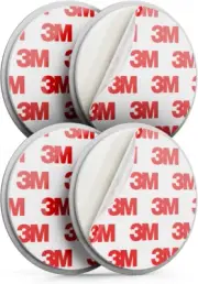 2 X Magnetic Attachment for Smoke Detectors, Magnetic Holder, Fire Alarm, Self-A