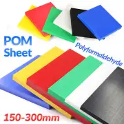 200-300mm Acetal POM C Sheet Polyacetal Engineering Plastic Plate 8mm-50mm Thick