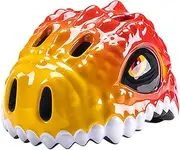 Kids Bikes Helmet, Dinosaur Multi-Sports Helmet Boys Bicycles Helmet, Shock Absorbent Scooter Helmet Boys Bikes Helmet for Children Boys Girls
