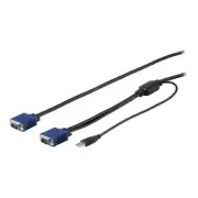 Startech RKCONSUV10 10 FT. (3 M) USB KVM CABLE ENABLES YOUR SWITCH KIT TO CONVEN