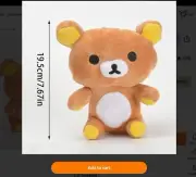 Plush Cloth Art Toy, Bear Scratching Machine Doll Personality Figure-