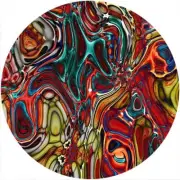 Custom Slipmat Slip Mat 4 Technics or any DJ Turntable Record Player ABSTRACT 15