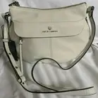 VINCE CAMUTO CROSSBODY PURSE Color Snow White VEGAN LEATHER MATYSH * NEW w/ Tag