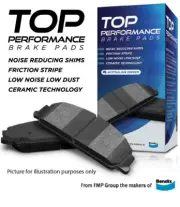 Front T/P by Bendix Brake Pads DB1676TP DB1676 suits Audi Q7 06 On, Cayenne 03