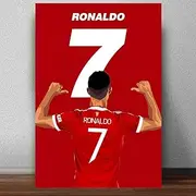Good Hope Cristiano Ronaldo Art Print Poster for Room & Office (13 Inch X 19 Inch, Rolled)