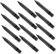 HONMEET 12pcs Outdoor Light Stakes: Light Ground Spikes Replacement for Solar Garden Yard Path Pathway Markers and Camping Essentials