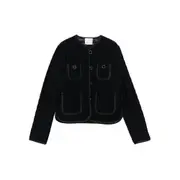 [Forte Forte] Forte Forte Quilted Patch-pockets Jacket I NUMERIC BLUE