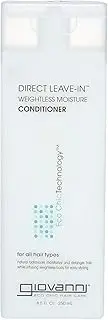 GIOVANNI Conditioner Direct Leave-in (All Hair), 250 Milliliters