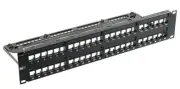 Structured Cable Products 48 Port Loaded CAT5E UTP Patch Panel 348