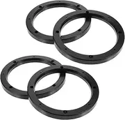 HAPINARY 2Pairs Auto Speaker Mounting Spacer Adapter Ring for Car Audio Durable Washer for Easy Installation Cars Boats Trucks and Rvs
