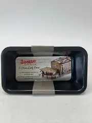 Spasso Mini Loaf Pans - Lot Of 2 - 3.5”x6”x1.75” - Brand New - Nice!