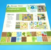 Mega Bundle Collection Kit 12"X12"-Recipe Time