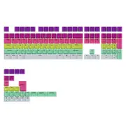 MonsGeek Rainbow Gradient Keycaps OEM 132 Key