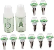 Toddmomy 1 Set of Hydroponics Plant Growing Containers Plant Baskets Kit with Transparent Insulation Lids