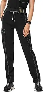 [FIGS] Ukwala High Waisted Cargo Scrub Pants for Women — High Rise, Classic Fit, 11 Pockets, Anti-Wrinkle — Amazon Exclusive
