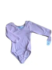 danskin freestyle leotard Pink Long Sleeve Girl M(7/8) Dance