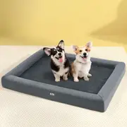 115cm i.Pet Pet Bed Dog Bed Extra Large Cushion Grey