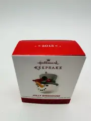 New Vintage Hallmark Keepsakes 2013 Jolly Birdhouse Minatare Ornament