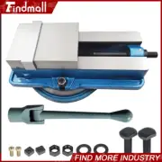 6" × 7.5" Lockdown CNC Milling Machine Bench Vise With 360° Swiveling Base