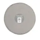 Fringe Border Set Of 4 Placemats Gray Color By Benson Mills