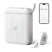D110 Upgraded Version Mini Label Maker Machine with Tape Portable Bluetooth T...