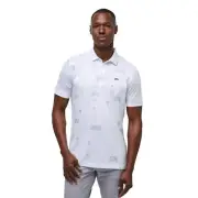 TravisMathew Tiki Mapes Print Polo