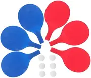 Boys and Girls Table Tennis Equipment Set Lightweight Paddles Balls for Practice Play