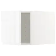 METOD top cabinet, white/Voxtorp high-gloss/white, 40x60x40 cm