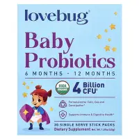 在飛比找iHerb優惠-[iHerb] LoveBug Probiotics 嬰兒益