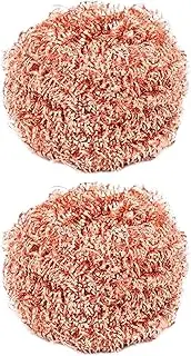 Copper Sponges for Pots and Pans - Scratch-Resistant Copper Scourer - Cleaning Accessories Grease Remover Hob Cooker Hood Oven