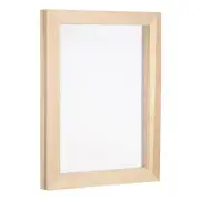 9.8"x7.5" A5 Wooden Paper Making Mould Deckle Frame, Natural Color