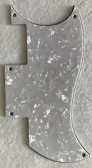 New For Epiphone SG Special Guitar Pickguard Scratch Plate,4 Ply White Pearl