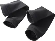 2pcs Lengthen Arm Guard Elbow Pads Sports Compression Sleeve for Elbow Protection Black