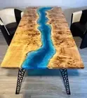 Epoxy Resin Table with River, Custom Order Table, Personalized Epoxy Resin Table