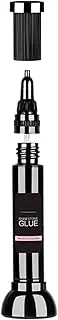 Gem Glue for Nails, 8ml Portable Black Brush Pen Tip Glue, Crystal Polish Decor, Nail Charm Gel, Nail Gem Accessories, Cured Need for Gemstones, Stones, Flowers