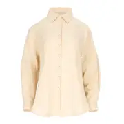 Prime of Lime Ana Shirt in Ivory at Nordstrom, Size Medium