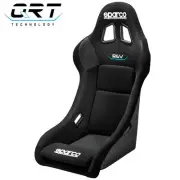 Sparco Rev QRT Fibreglass Race/Rally Seat, Black – FIA Approved