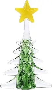 DECHOUS Decor Christmas Ornaments Tabletop Xmas Trees Christmas Supplies Tabletop Trees Christmas Tree Ornaments Christmas Trees Christmas Party Trees Xmas Pentagram Crystal Fireplace