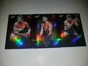 2020 SELECT FOOTY STARS Contested Beast GWS GIANTS TEAM SET 3 CARDS