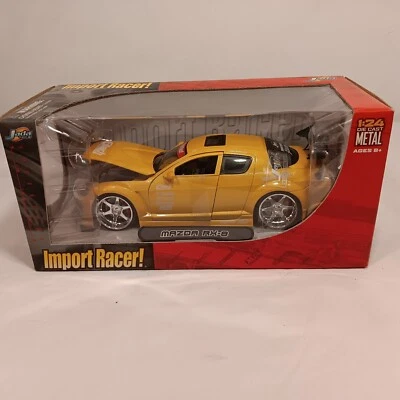 NEW JADA IMPORT RACER 1:24 Scale Metal Mazda RX-8 Car
