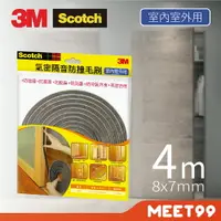 在飛比找樂天市場購物網優惠-【mt99】3M 氣密隔音防撞毛刷 室內室外用 5501