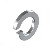 1/2 x 1/8" Spring Washer Square Section Mild Steel Zinc - Box of 200