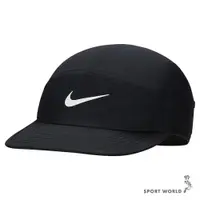 在飛比找蝦皮商城優惠-Nike 帽子 棒球帽 吸濕排汗 網狀扣環 黑【運動世界】F